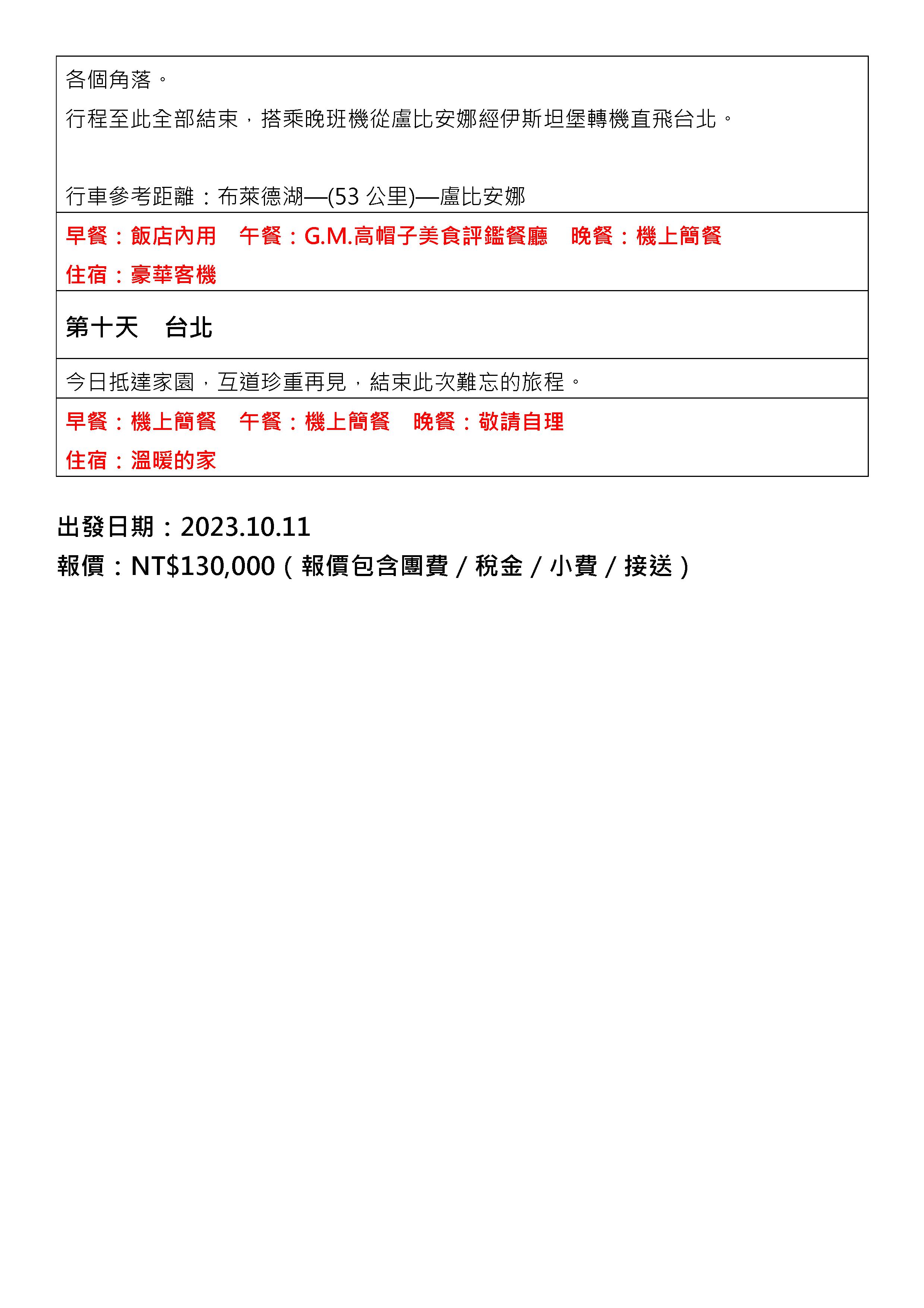 府城旅行社Rey的旅遊天地