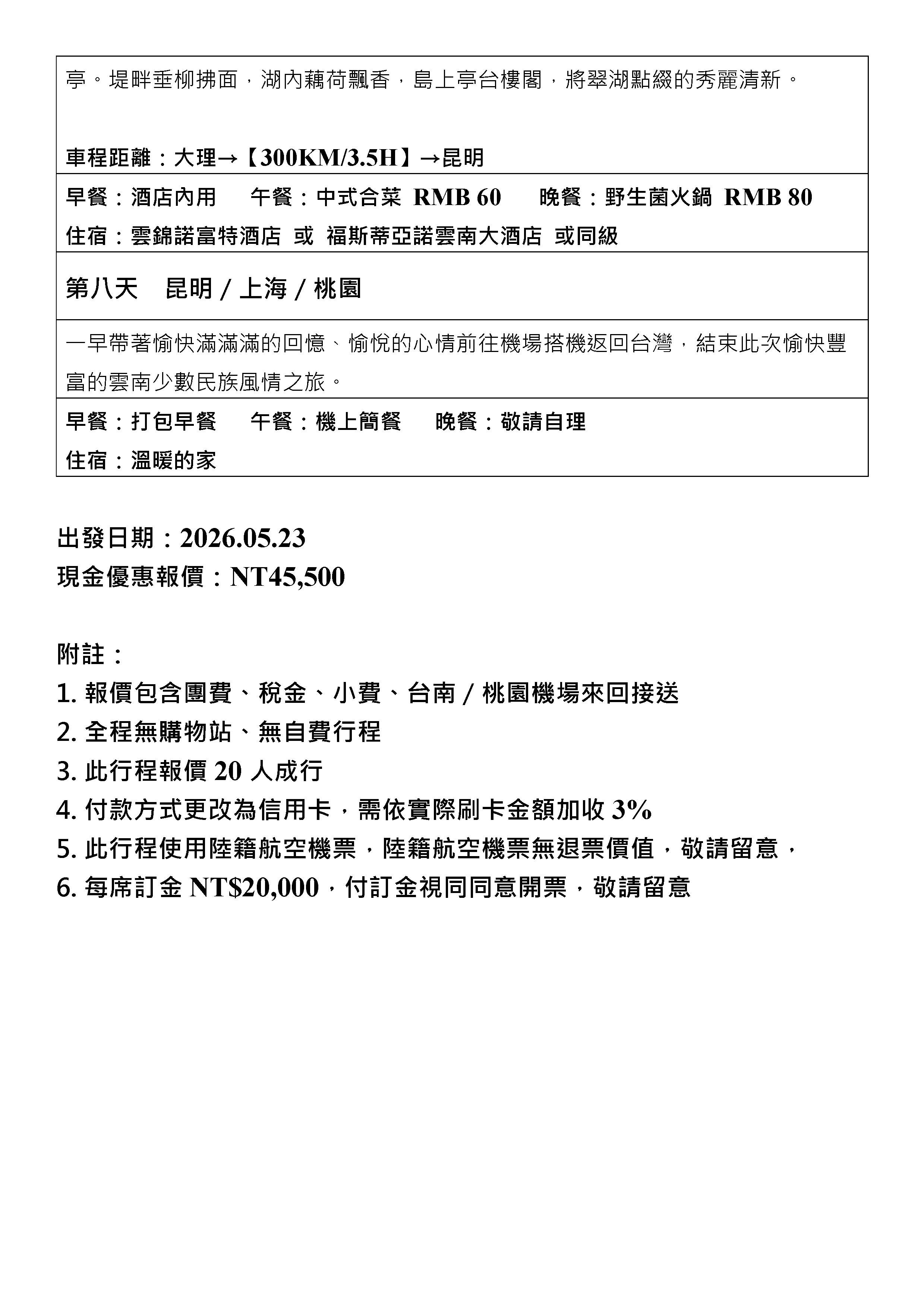 府城旅行社Rey的旅遊天地